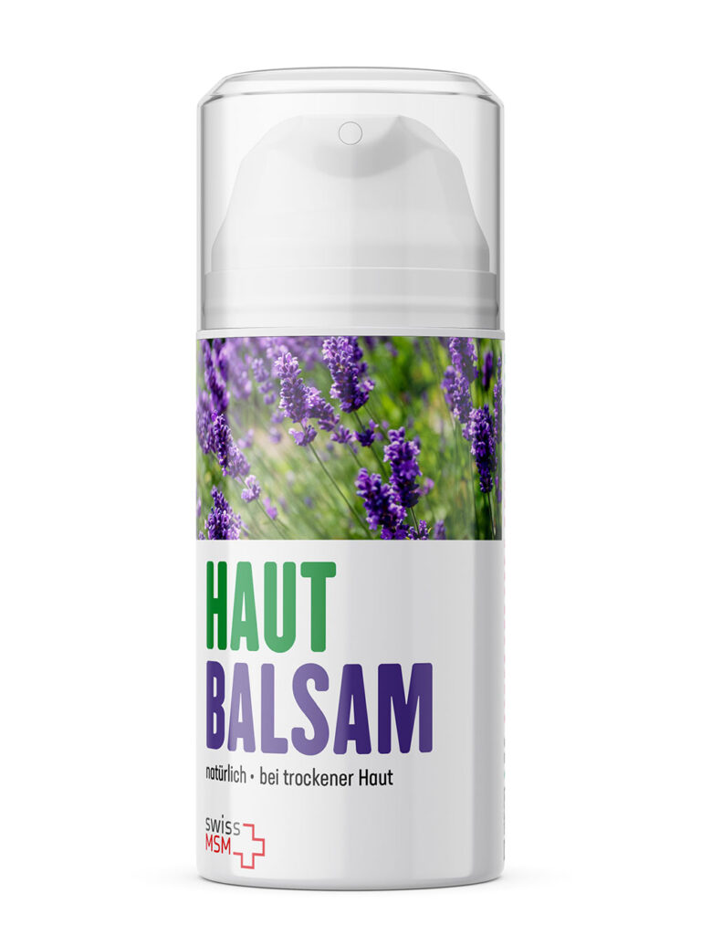 Swiss MSM Haut Balsam Dispenser